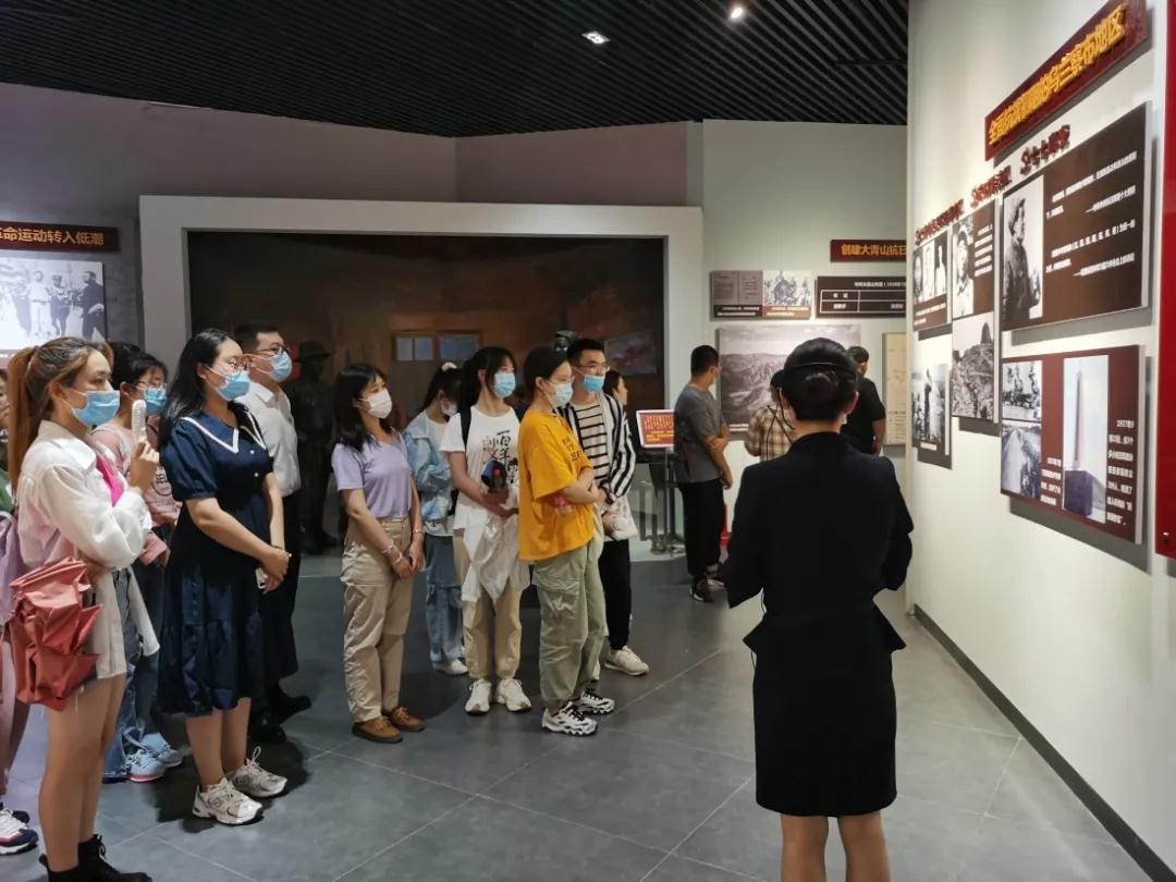 参观集宁战役纪念馆、乌兰察布党史馆