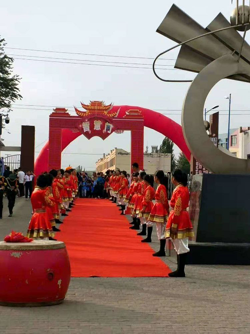 棋盘井第一小学和棋盘井第三小学“迎新生入学仪式”现场